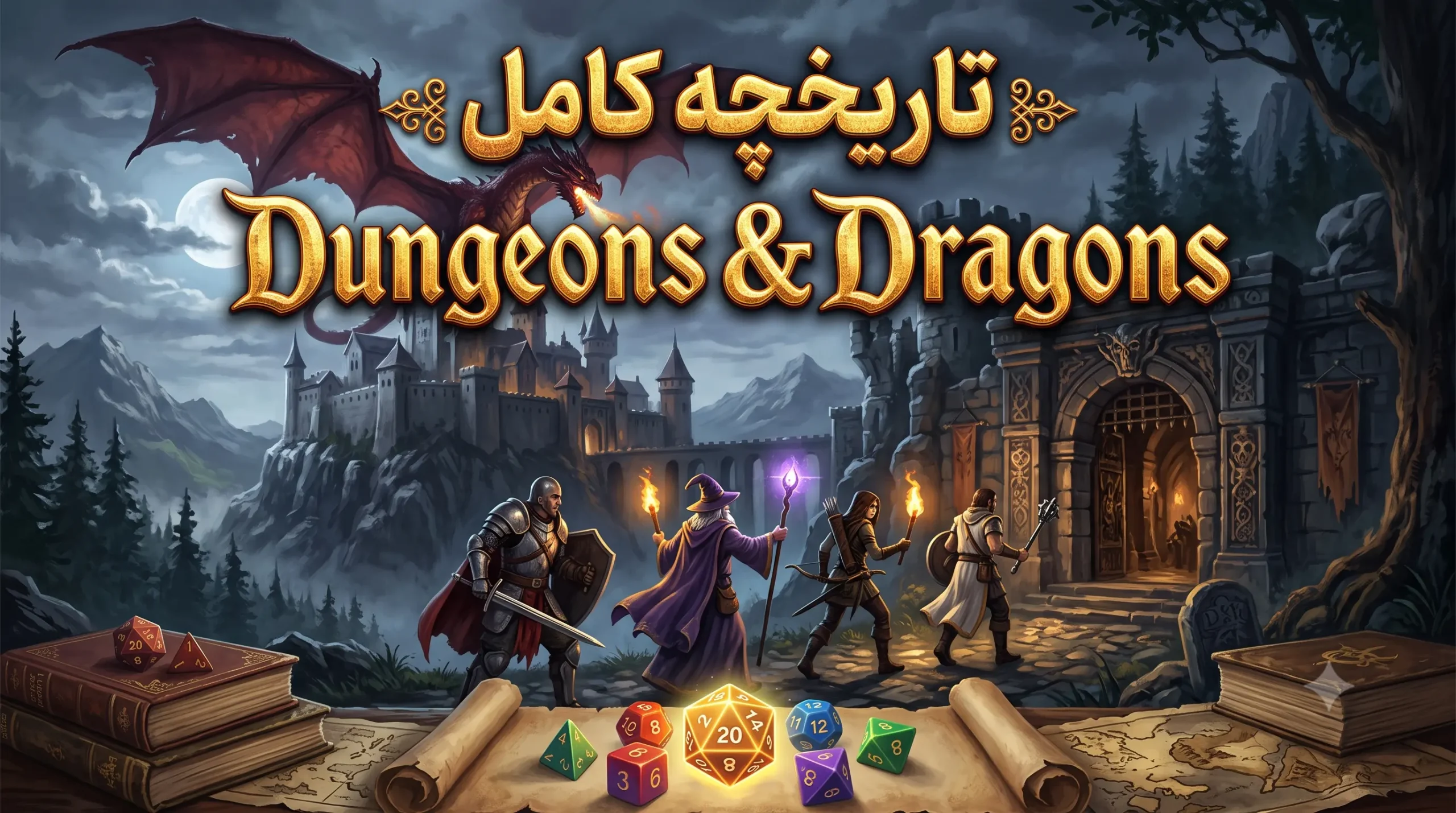 تاریخچه کامل Dungeons & Dragons