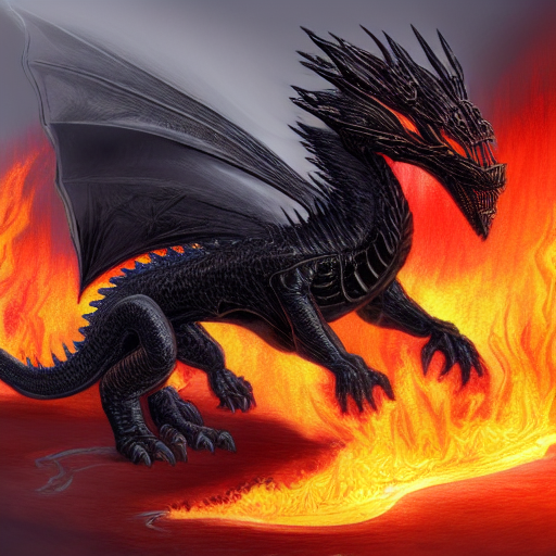 اژدهای سیاه باستانی