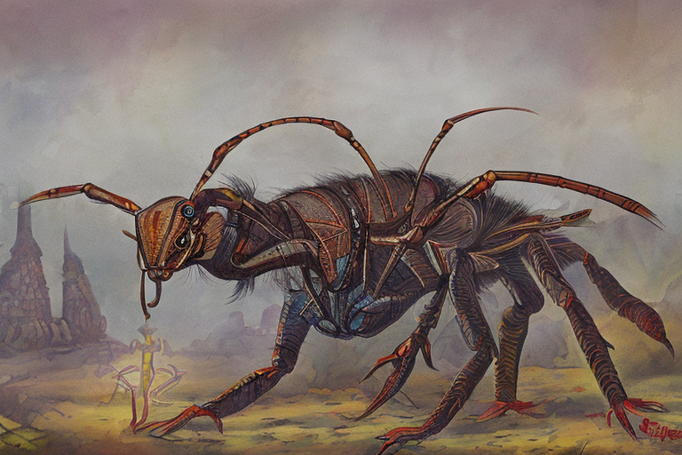 آنکگ (حشره‌ی غول‌پیکر زیرزمینی)