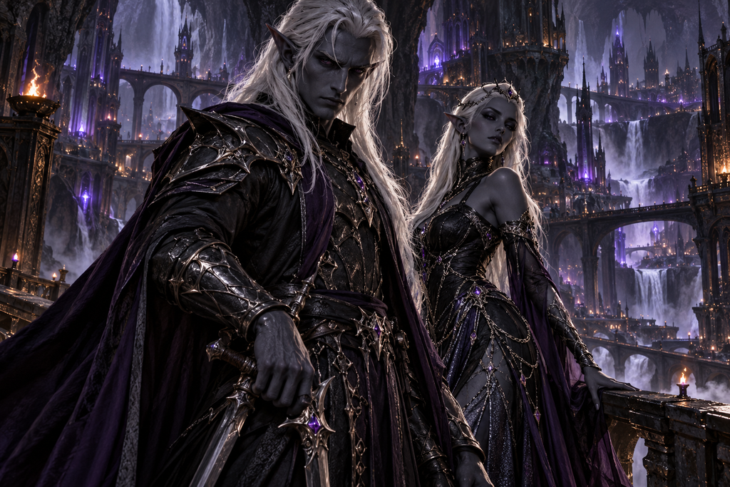 نژاد دراو الف ( Drow Elf )